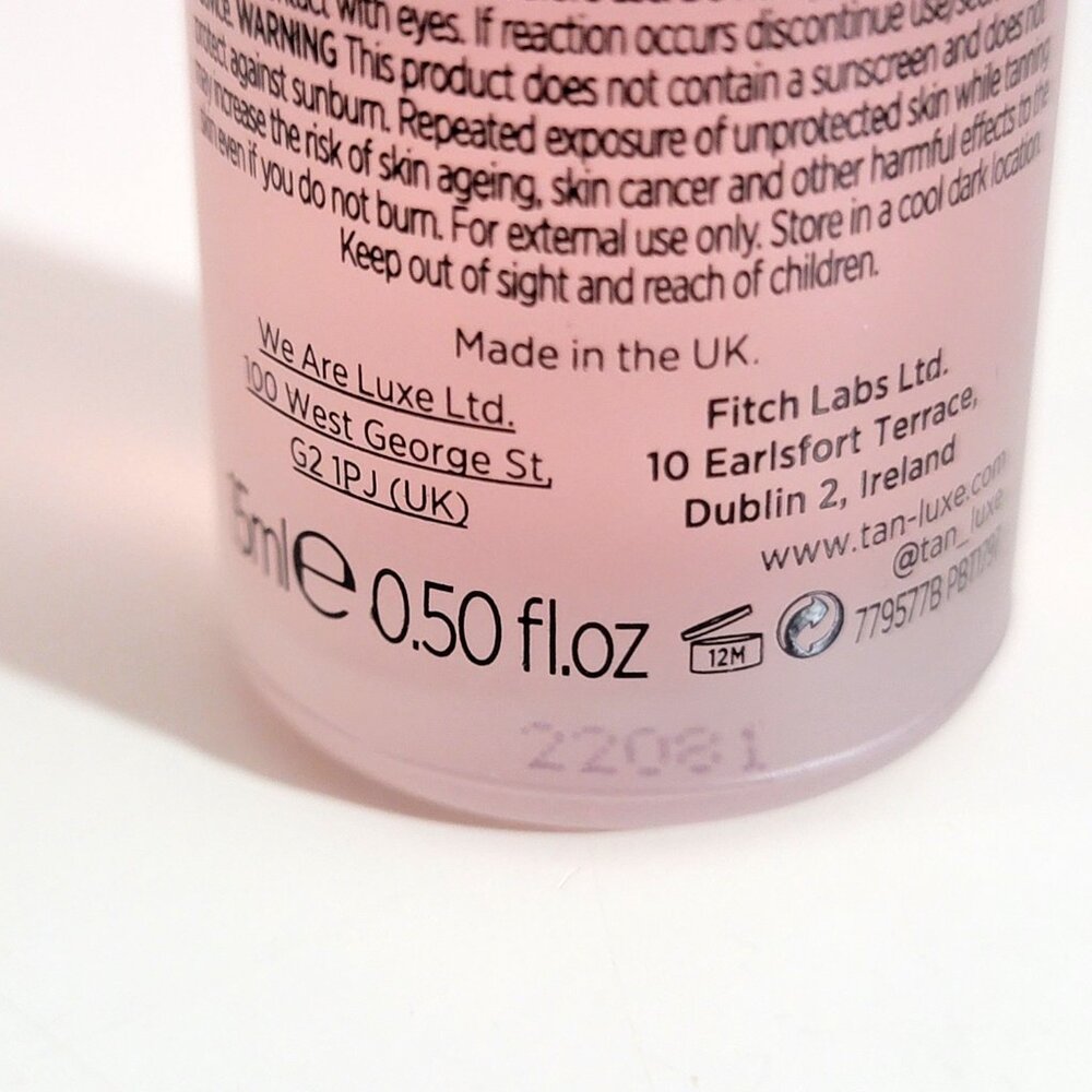 Tan Luxe Super Glow Facial Oil - .5 FL OZ - Picture 5 of 5